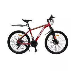 Велосипед SPARK ROVER 26-AL-17-AM-D (Червоний з жовтогарячим)