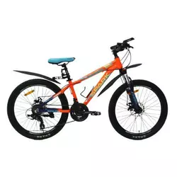 Велосипед SPARK TRACKER 13 24 помаранчевий (колеса - 24", алюмінієва рама - 13")