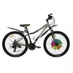 Велосипед SPARK MONTERO 15 27,5 серый вивид (колеса - 27,5", алюминиевая рама - 15")