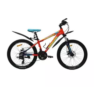Велосипед SPARK TRACKER 13 24 красный (колеса - 24'', алюминиевая рама - 13'')