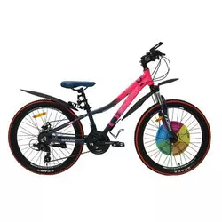 Велосипед SPARK MONTERO 11 24 розовый (колеса - 24", алюминиевая рама - 11")