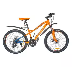 Велосипед SPARK HUNTER 14 24 оранжевый (колеса - 24", алюмінієва рама - 14")