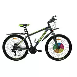 Велосипед SPARK FORESTER 17 27,5 графитовый (колеса - 27,5", стальная рама - 17")