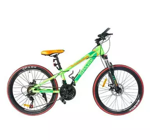 Велосипед SPARK TRACKER JUNIOR (колеса - 24", алюмінієва рама - 11") Велосипед SPARK TRACKER JUNIOR (колеса - 24", алюмінієва рама - 11")