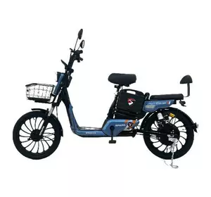Велосипед с электромотором SPARK RIDER PRO 14" 48V/650W/20Ah Синий Велосипед с электромотором SPARK RIDER PRO 14" 48V/650W/20Ah Синий