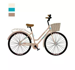Велосипед SPARK CITY RETRO (колеса - 26", стальная рама - 17") Велосипед SPARK CITY RETRO (колеса - 26", стальная рама - 17")