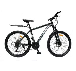 Велосипед SPARK TRACKER 26-AL-18-AM-D (Черный с серым)