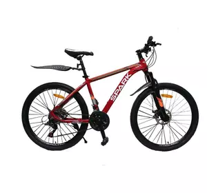 Велосипед SPARK ROVER 26-AL-17-AM-D (Красный с оранжевым)