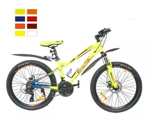Велосипед SPARK HUNTER (колеса - 24", алюмінієва рама - 14") Велосипед SPARK HUNTER (колеса - 24", алюмінієва рама - 14")