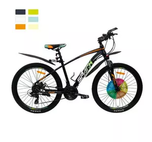 Велосипед SPARK SHARP (колеса - 26", сталева рама - 16") Велосипед SPARK SHARP (колеса - 26", сталева рама - 16")