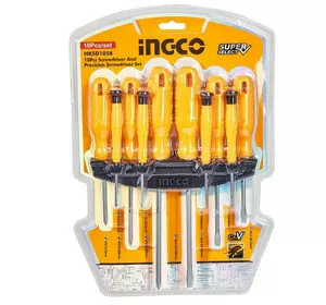 Набір викруток, 10 шт. INGCO Super Select Набір викруток, 10 шт. INGCO Super Select