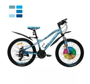 Велосипед SPARK HUNTER (колеса - 24", алюмінієва рама - 14") Велосипед SPARK HUNTER (колеса - 24", алюмінієва рама - 14")