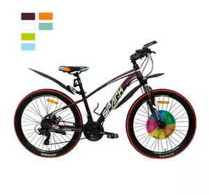 Велосипед SPARK SHARP (колеса - 26", сталева рама - 14") Велосипед SPARK SHARP (колеса - 26", сталева рама - 14")