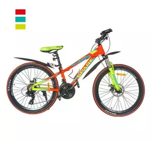 Велосипед SPARK TRACKER (колеса - 24'', алюмінієва рама - 11'') Велосипед SPARK TRACKER (колеса - 24'', алюмінієва рама - 11'')