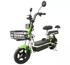 Велосипед с электродвигателем SPARK CITY 14" 48V/500W/20Ah Зеленый Велосипед с электродвигателем SPARK CITY 14" 48V/500W/20Ah Зеленый