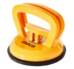 Присоски для скла, одинарна Ø 115 мм, пластикова 25 кг INGCO Присоски для скла, одинарна Ø 115 мм, пластикова 25 кг INGCO