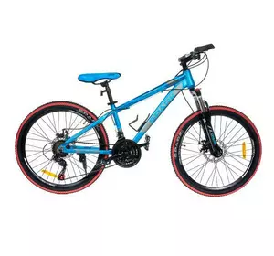 Велосипед SPARK TRACKER JUNIOR (колеса - 24", алюмінієва рама - 13") Велосипед SPARK TRACKER JUNIOR (колеса - 24", алюмінієва рама - 13")