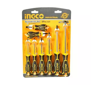 Набір викруток 8 шт. INGCO INDUSTRIAL Набір викруток 8 шт. INGCO INDUSTRIAL