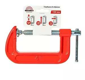 Струбцина G-подібна Vitals Master 100 мм Струбцина G-подібна Vitals Master 100 мм