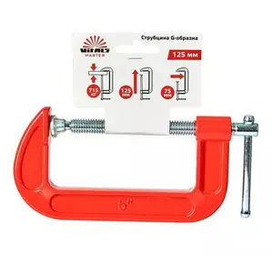 Струбцина G-подібна Vitals Master 125 мм Струбцина G-подібна Vitals Master 125 мм