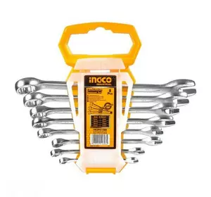 Комплект комбінованих гайкових ключів 6–19 мм INGCO INDUSTRIAL Комплект комбінованих гайкових ключів 6–19 мм INGCO INDUSTRIAL