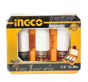 Набір торцевих головок 3 од. INGCO INDUSTRIAL Набір торцевих головок 3 од. INGCO INDUSTRIAL