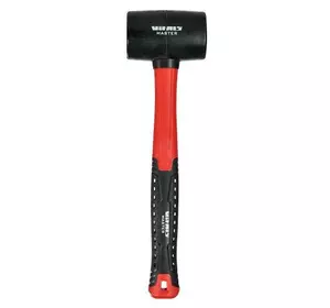 Киянка гумова 225 г чорна, фіберглас Vitals Master Киянка гумова 225 г чорна, фіберглас Vitals Master