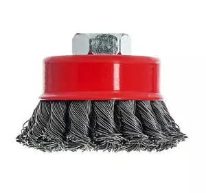 Щітка-чашка Vitals плетена сталь 65 мм М14, 0,5 мм Щітка-чашка Vitals плетена сталь 65 мм М14, 0,5 мм