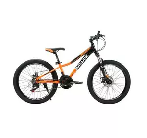 Велосипед SPARK MONTERO JR. (колеса - 24", алюмінієва рама - 11") оранжевий з чорним Велосипед SPARK MONTERO JR. (колеса - 24", алюмінієва рама - 11") оранжевий з чорним