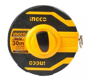 Рулетка 30 м скловолокно 12,5 мм INGCO Рулетка 30 м скловолокно 12,5 мм INGCO