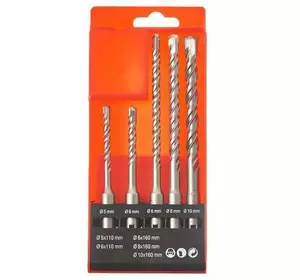 Набір бурів Vitals Master SDS-Plus 5 шт Набір бурів Vitals Master SDS-Plus 5 шт