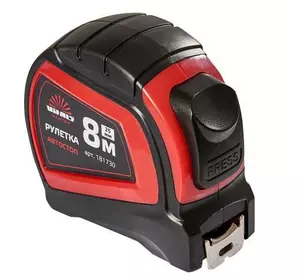 Рулетка 8 м × 25 мм автостоп Vitals Master Рулетка 8 м × 25 мм автостоп Vitals Master