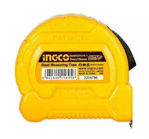 Рулетка, 5 м × 19 мм автостоп INGCO Super Select Рулетка, 5 м × 19 мм автостоп INGCO Super Select