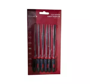 Набір надфілів 3х150 мм, 6 од. Vitals Master Набір надфілів 3х150 мм, 6 од. Vitals Master