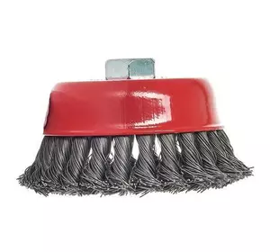 Щітка-чашка Vitals плетена сталь 100 мм М14, 0,5 мм Щітка-чашка Vitals плетена сталь 100 мм М14, 0,5 мм