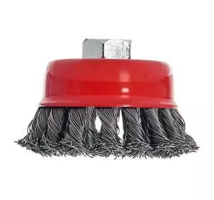 Щітка-чашка Vitals плетена сталь 75 мм М14, 0,5 мм Щітка-чашка Vitals плетена сталь 75 мм М14, 0,5 мм