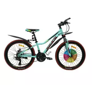 Велосипед SPARK WAVE (колеса - 24", сталева рама - 12") Велосипед SPARK WAVE (колеса - 24", сталева рама - 12")