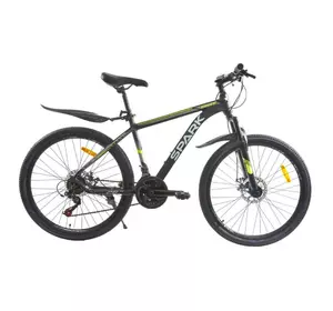 Велосипед SPARK ROVER 26-AL-17-AM-D (Чорний з жовтим)