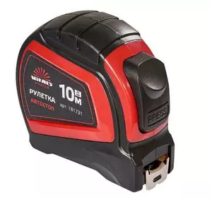 Рулетка 10 м × 25 мм автостоп Vitals Master Рулетка 10 м × 25 мм автостоп Vitals Master