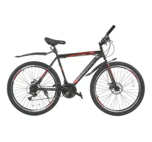 Велосипед SPARK FORESTER 26-ST-20-ZV-D (Чорний з червоним)