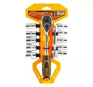 Набір торцевих головок із тріскачкою 1/2 INGCO INDUSTRIAL Набір торцевих головок із тріскачкою 1/2 INGCO INDUSTRIAL