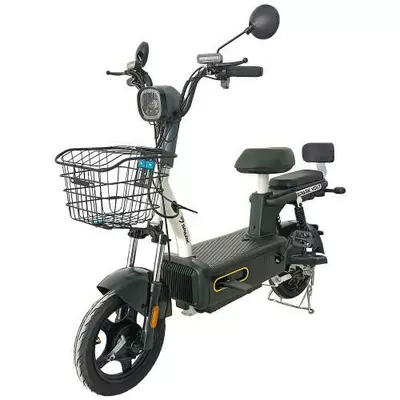 Велосипед с электродвигателем SPARK VOLT 14" 48V/400W/12Ah Черный