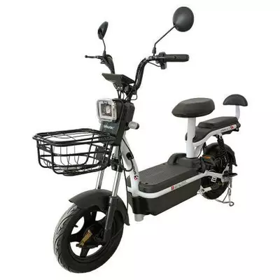 Велосипед с электродвигателем SPARK CITY 14" 48V/500W/20Ah Черный